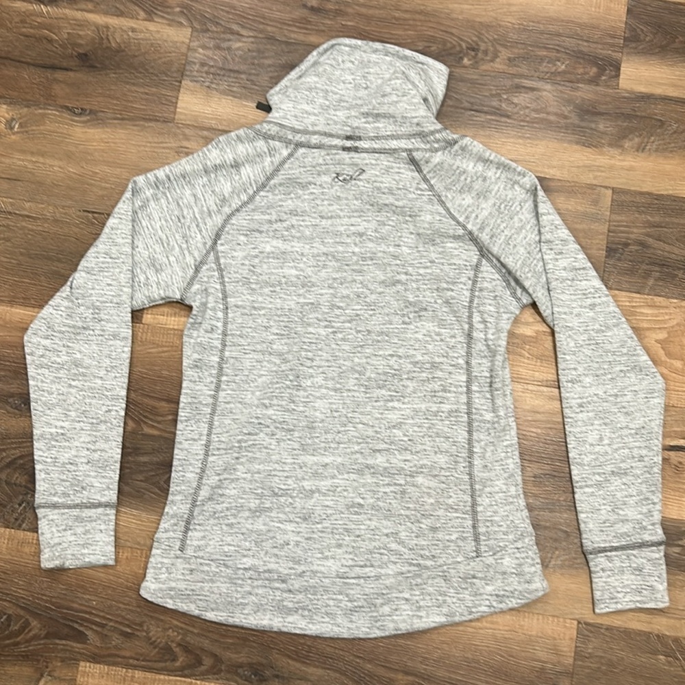Kuhl Lea Women’s Pullover cowl neck hoodie Large Gray RN# 108846 - Picture 10 of 16